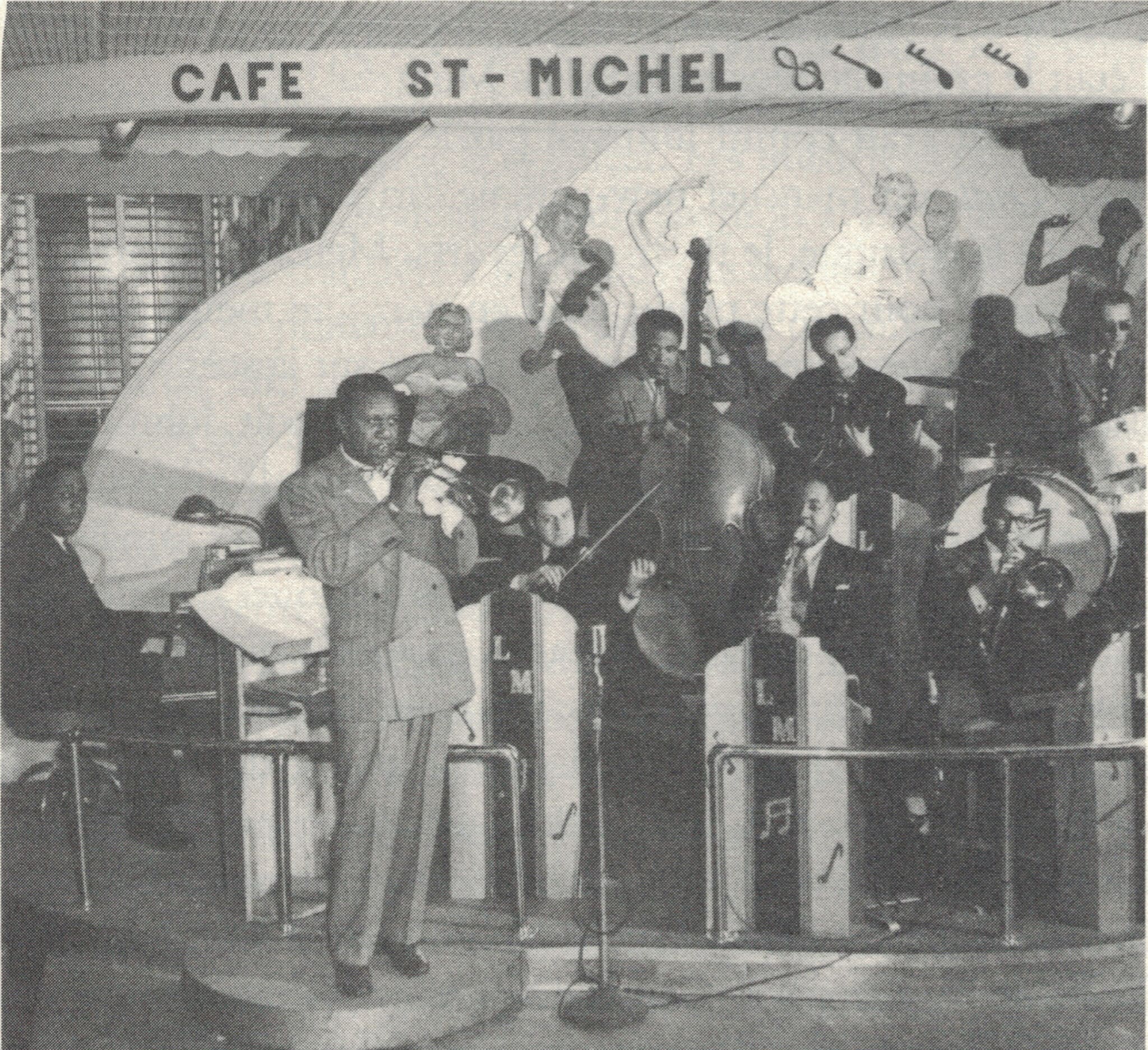 Louis Metcalf International Band au Café St-Michel