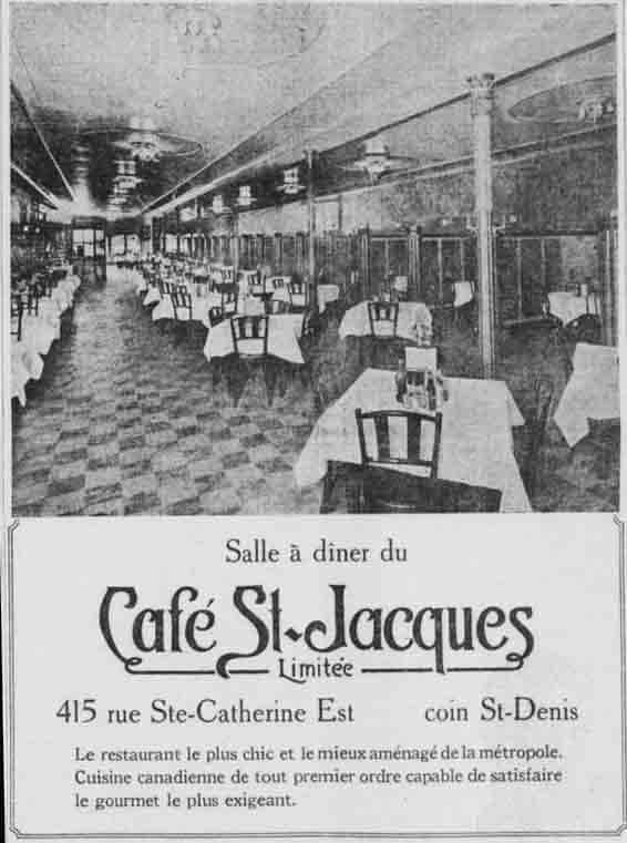 Café Saint-Jacques — visuel d’époque