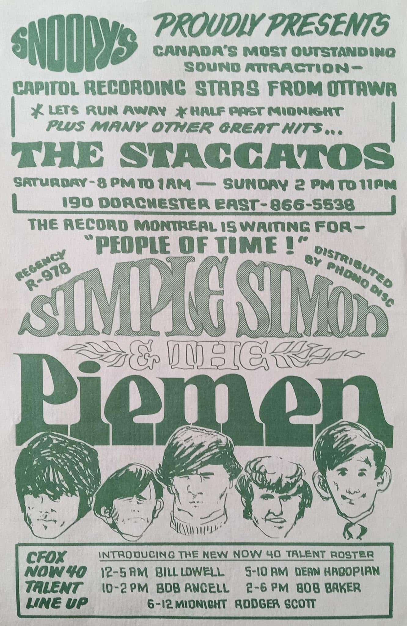 Poster — Snoopy’s 1968