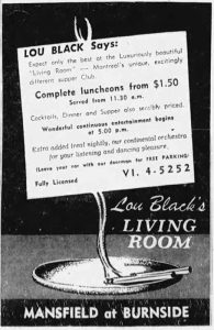 LOU BLACK’S LIVING ROOM