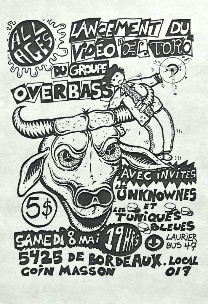 OVERBASS LES UNKNOWNES LES TUNIQUES BLEUS