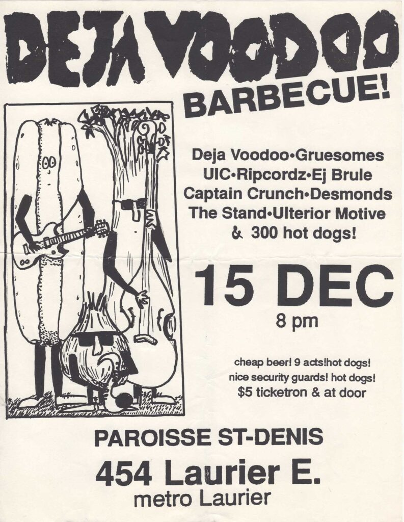 DEJA VOODOO GRUESOMES UIC RIPCORDZ EJ BRULE CAPTAIN CRUNCH DESMONS THE STAND ULTERIOR MOTIVE