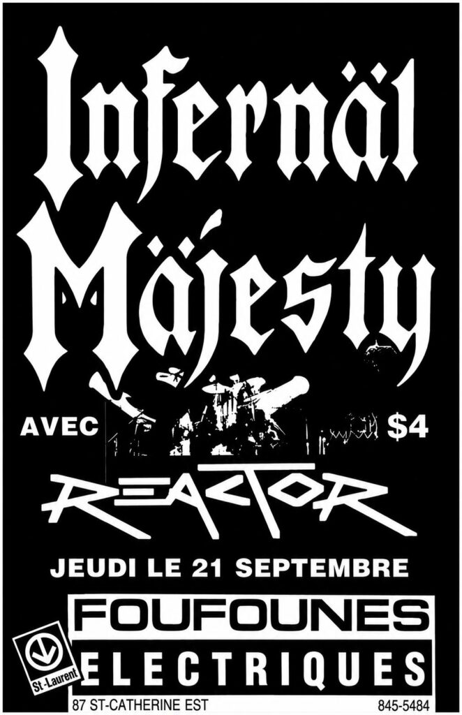 INFERNAL MAJESTY REACTOR