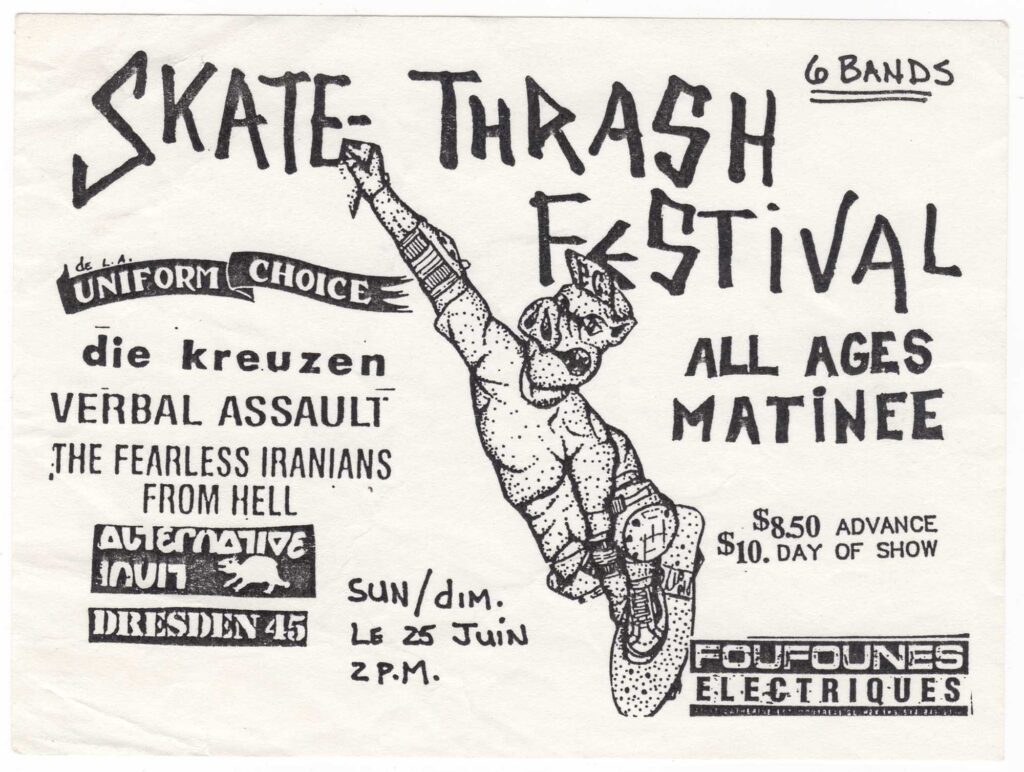 UNIFORM CHOICE DIE KREUZEN VERBAL ASSAULT THE FEARLESS IRANIANS FROM HELL ALTERNATIVE INUIT DRESDEN 45