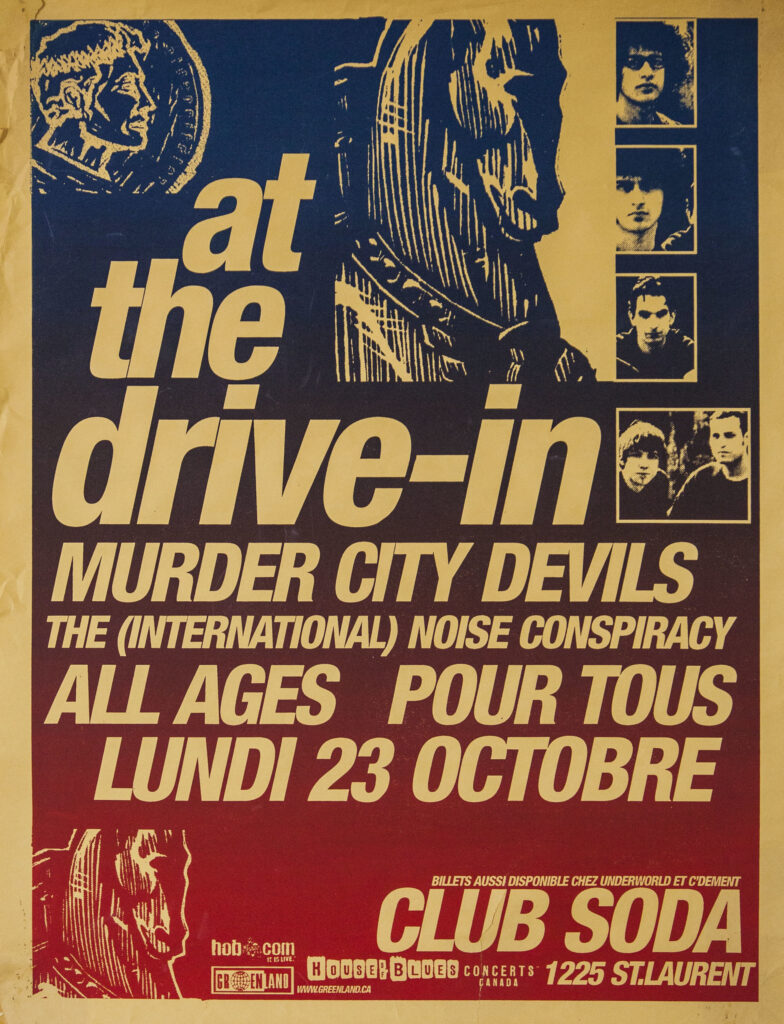 AT THE DRIVE-IN MURDER CITY DEVILS INTERNATIONAL NOISE CONSPIRACY