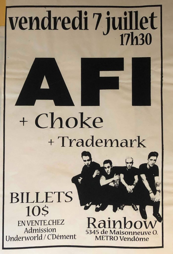 AFI CHOKE TRADEMARK