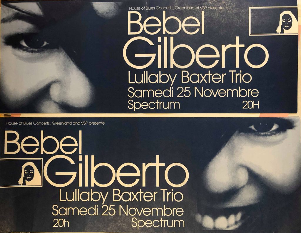 BEBEL GILBERTO LULLABY BAXTER TRIO