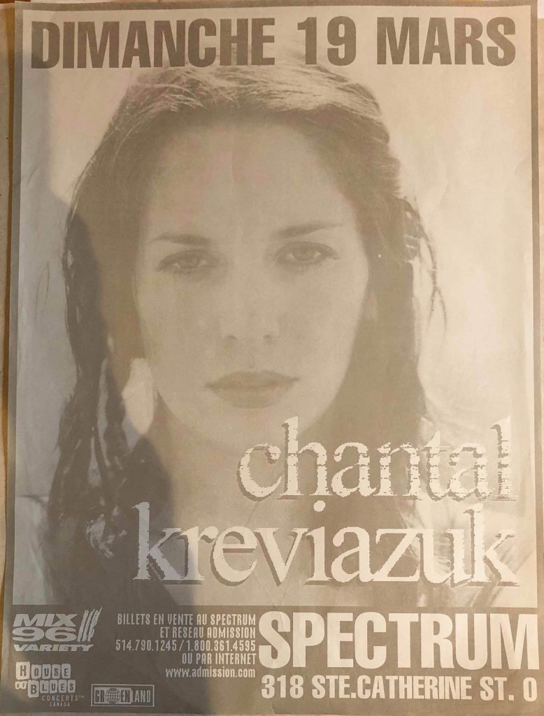 CHANTAL KREVIAZUK