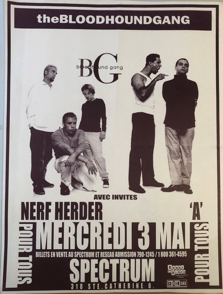 BLOODHOUND GANG NERF HERDER