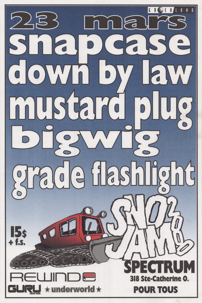 SNAPCASE DOWN BY LAW MUSTARD PLUG BIGWIG GRADE FLASHLIGHT