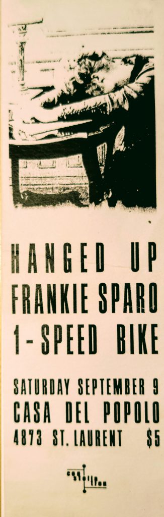HANGED UP FRANKIE SPARO 1 SPEED BIKE