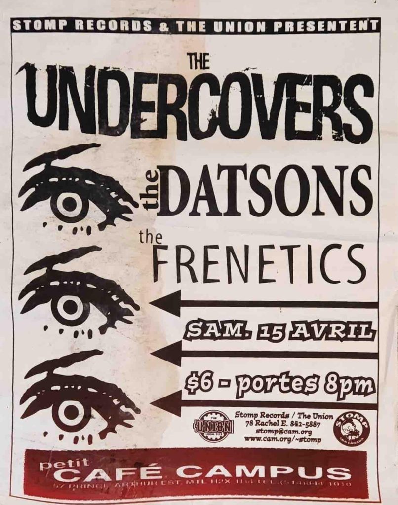 UNDERCOVERS DATSONS FRENETICS
