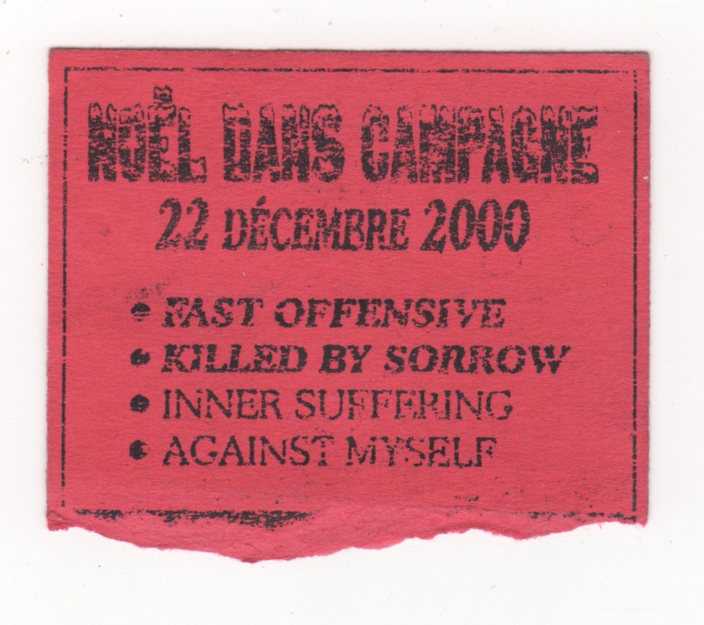 FAST OFFENSIVE KILLED BY SORROW INNER SUFFERING AGAINST MYSELF