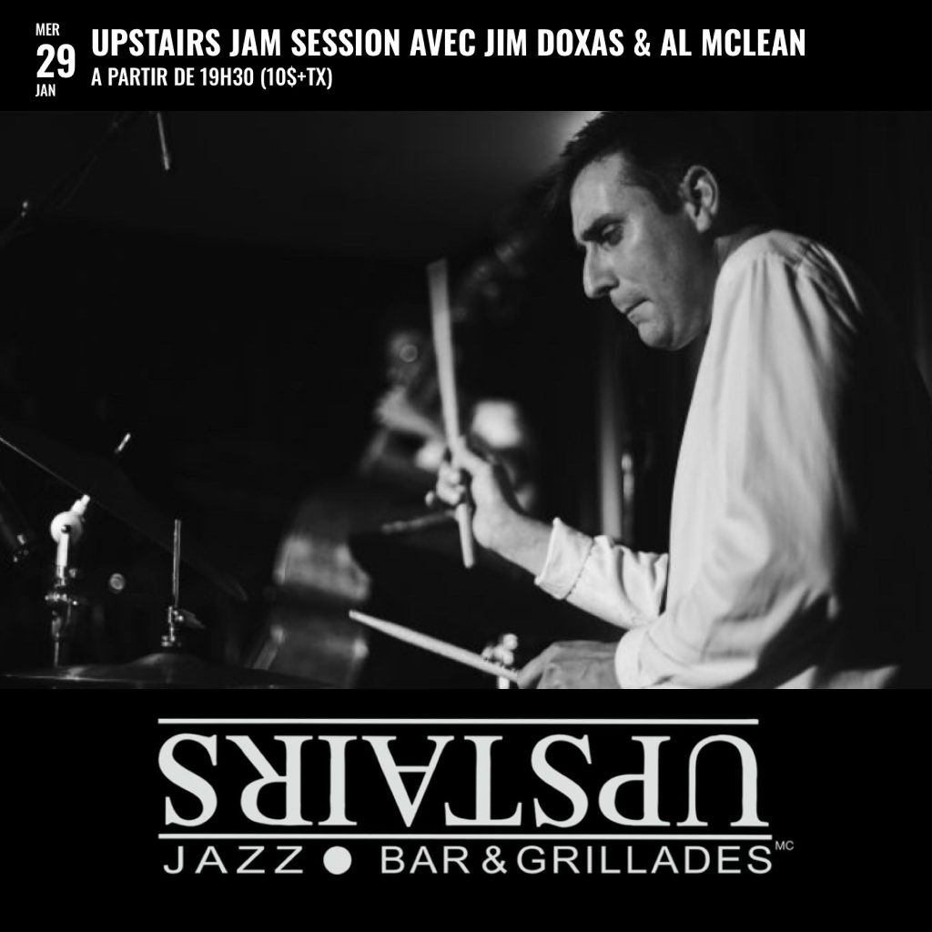 JIM DOXAS UPSTAIRS JAM SESSION AL MCLEAN