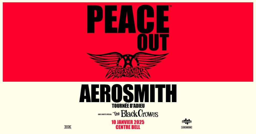 AEROSMITH THE BLACK CROWES (ANNULÉ)