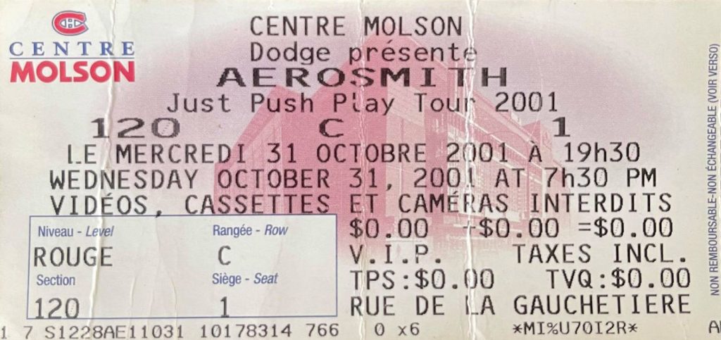 AEROSMITH THE CULT