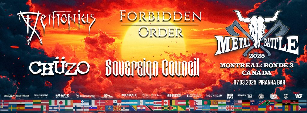 DEMONIUS FORBIDDEN ORDER CHÜZO SOVEREIGN COUNCIL