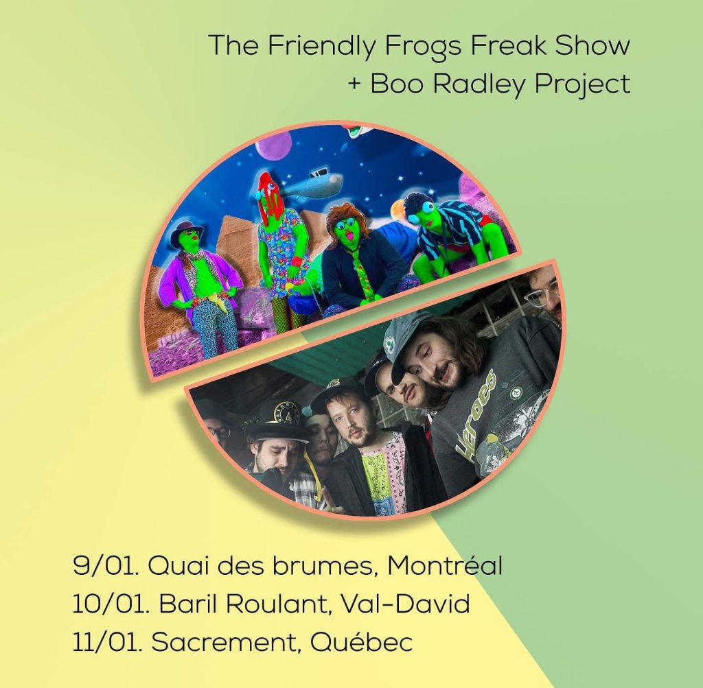 FRIENDLY FROGS FREAK SHOW BOO RADLEY PROJECT