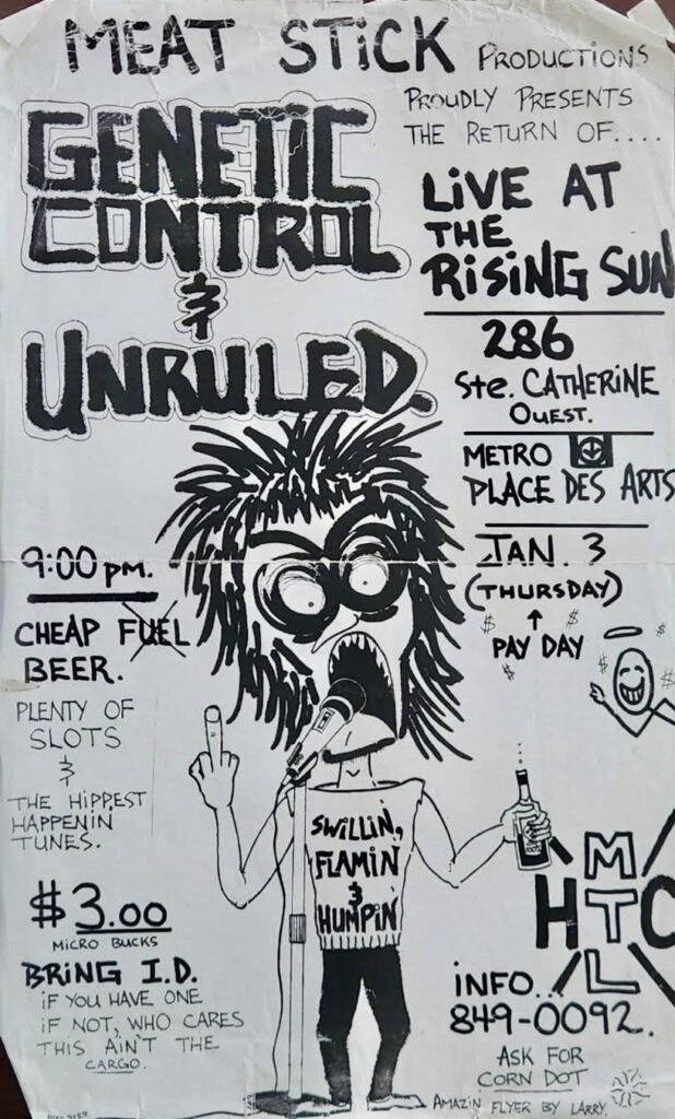 GENETIC CONTROL UNRULED