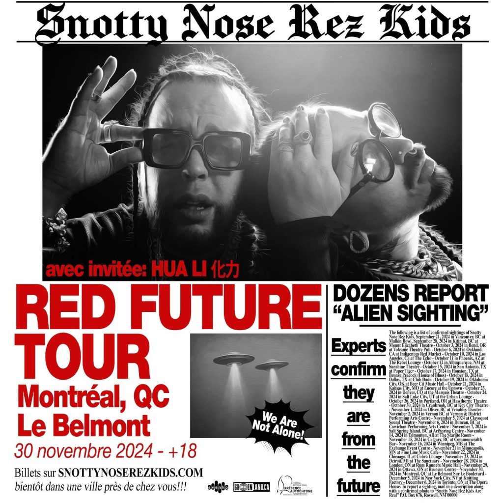 SNOTTY NOSE REZ KIDS HUA LI