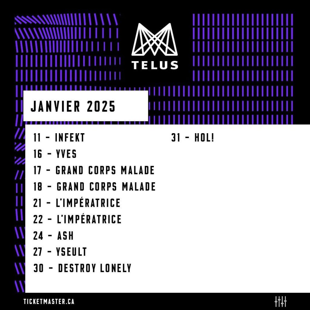 INFEKT YVES GRAND CORPS MALADE L’IMPÉRATRICE ASH YSEULT DESTROY LONELY HOL!