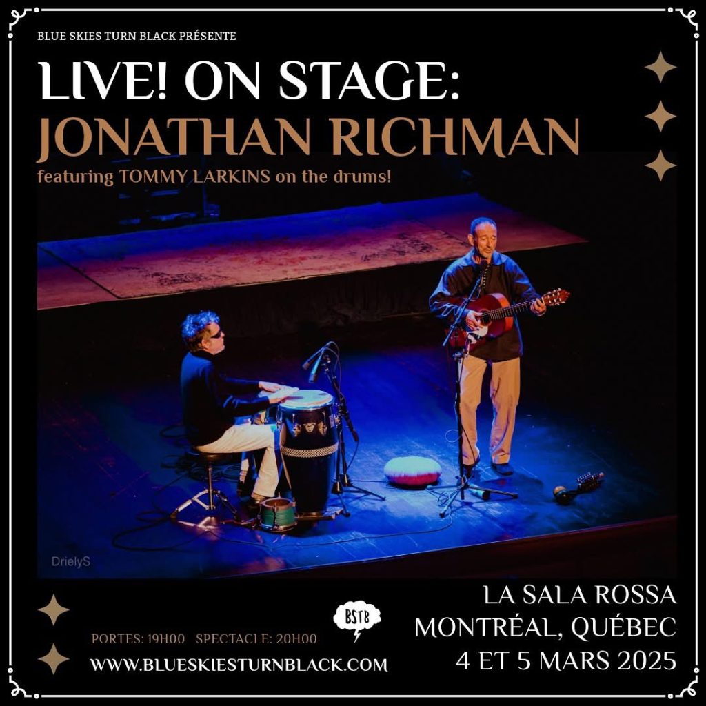 JONATHAN RICHMAN TOMMY LARKINS