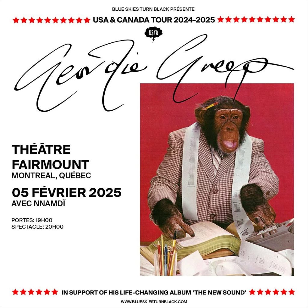 GEORDIE GREEP NNAMDÏ