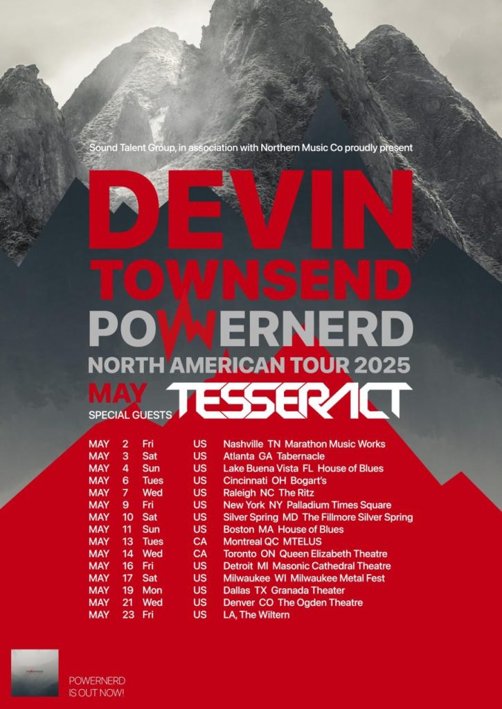 DEVIN TOWNSEND TESSERACT