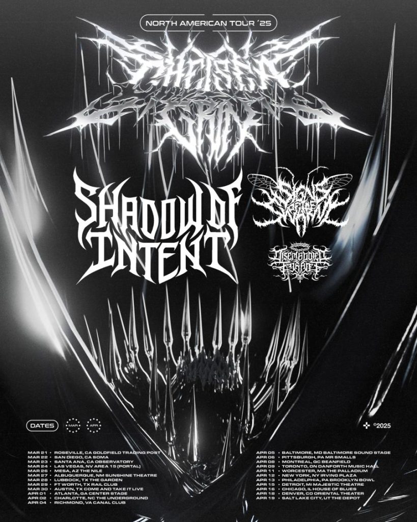 CHELSEA GRIN SHADOW OF INTENT SIGNS OF THE SWARM DISEMBODIED TYRANT