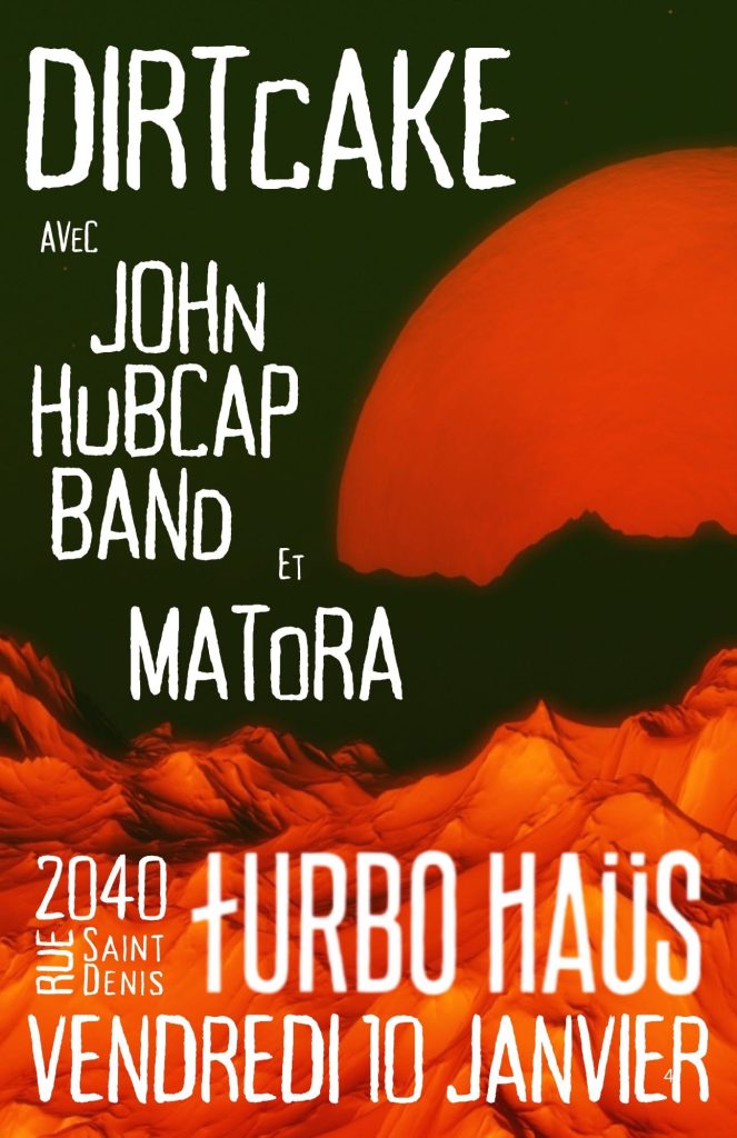 DIRTCAKE JOHN HUBCAP BAND MATORA