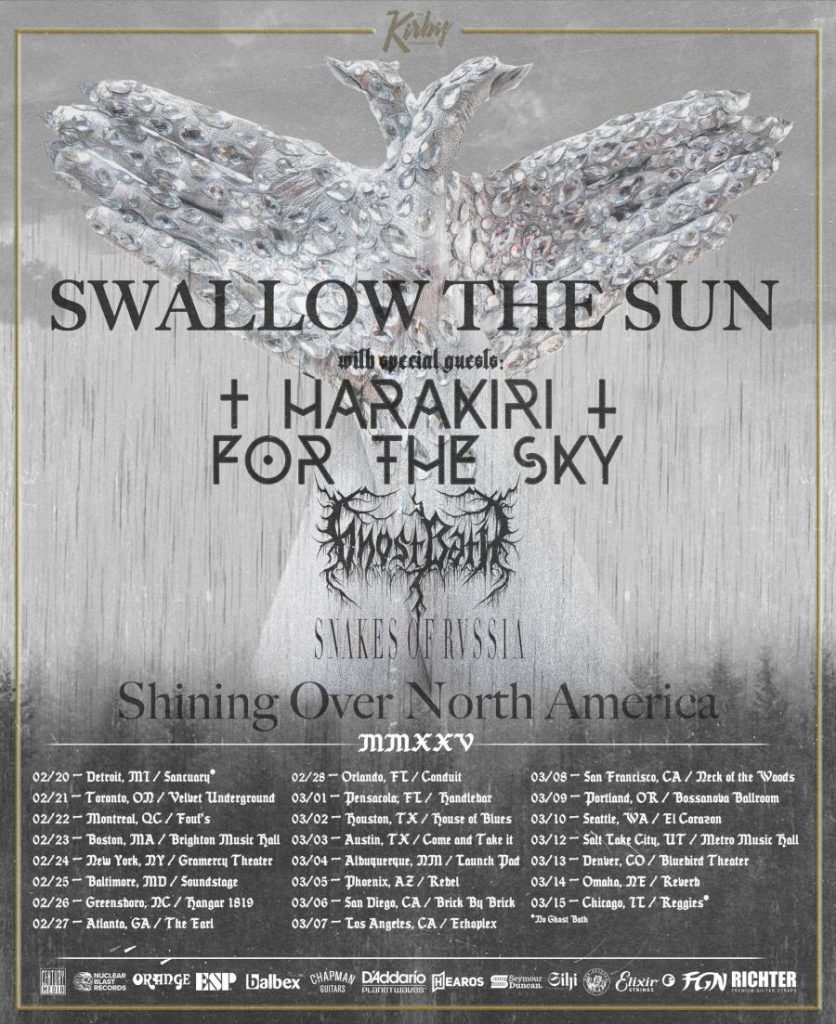 SWALLOW THE SUN SHINING OVER