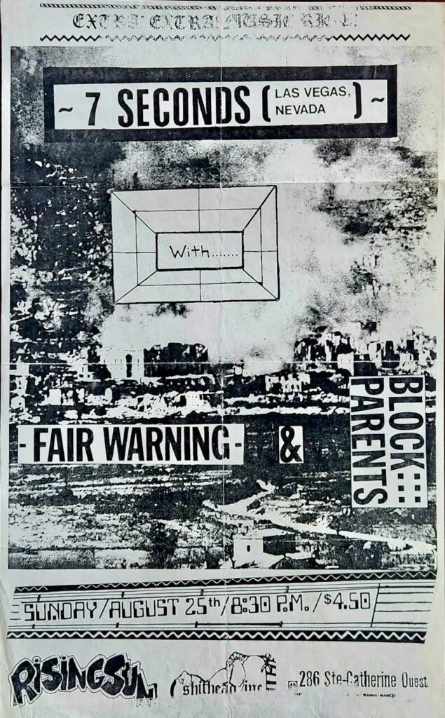 7 SECONDS FAIR WARNING BLOCK PARENT