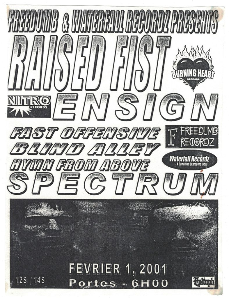 RAISED FIST ENSIGN FAST OFFENSIVE BLIND ALLEY HYMN FROM ABOVE