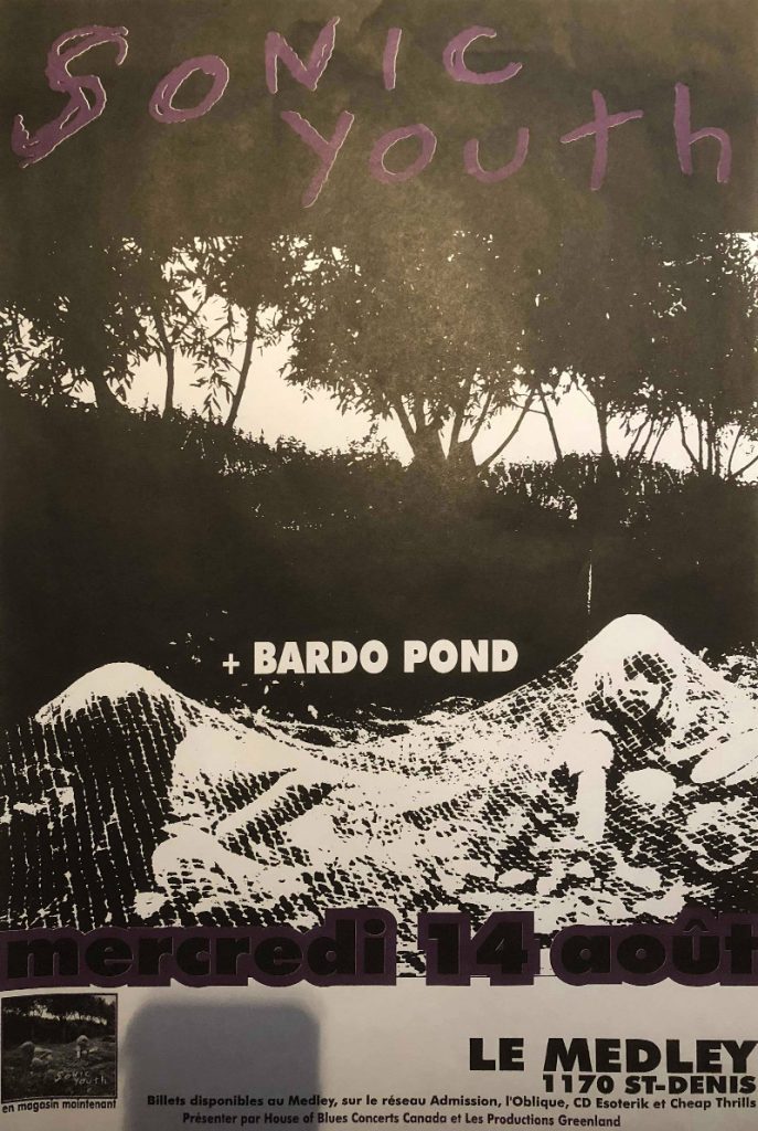 SONIC YOUTH BARDO POND