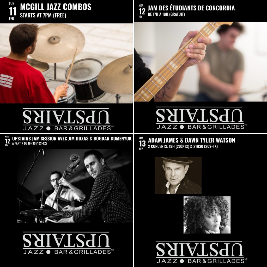 MCGILL CONCORDIA JAM SESSION JIM DOXAS BOGDAN GUMENYUK DAWN TYLER WATSON