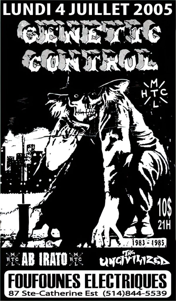 GENETIC CONTROL AB IRATO THE UNCIVILIZED
