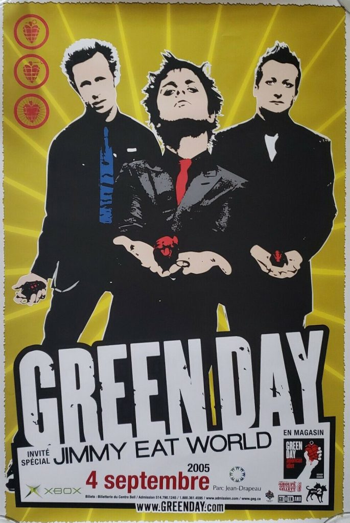 GREEN DAY JIMMY EAT WORLD