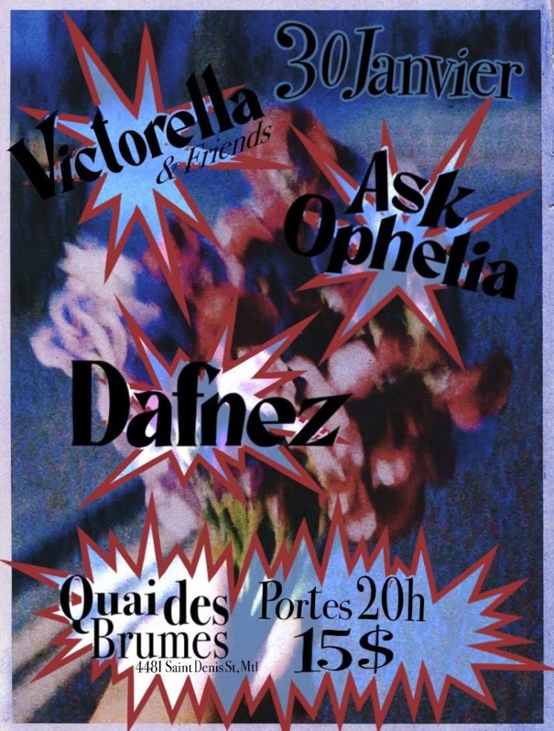 VICTORELLA & FRIENDS ASK OPHELIA DAFNEZ