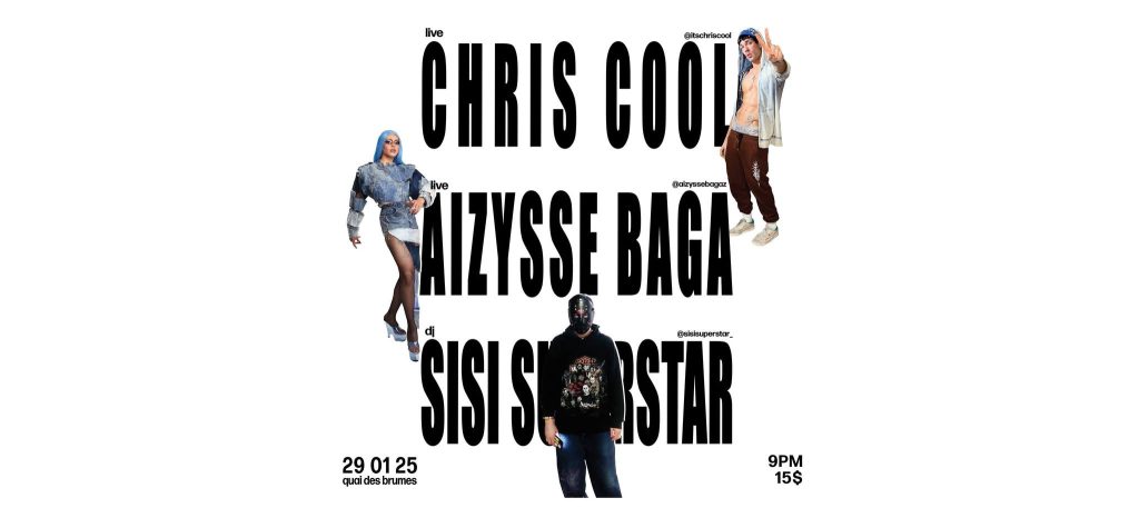 CHRIS COOL AIZYSSE BAGA SISI SUPERSTAR
