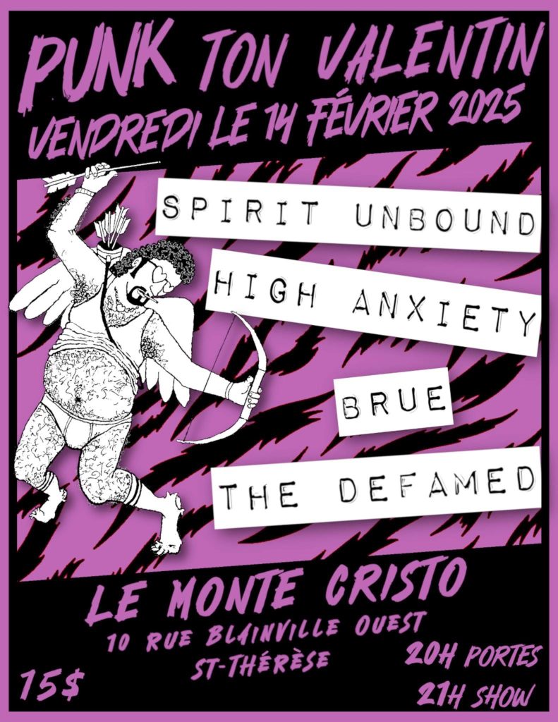 SPIRIT UNBOUND HIGH ANXIETY BRUE THE DEFAMED