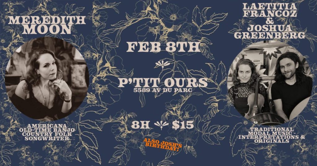 MEREDITH MOON LAETICIA FRANCOZ JOSHUA GREENBERG