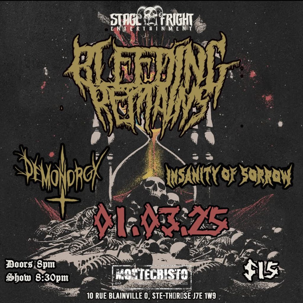 BLEEDING REMAINS DEMONORGY INSANITY OF SORROW