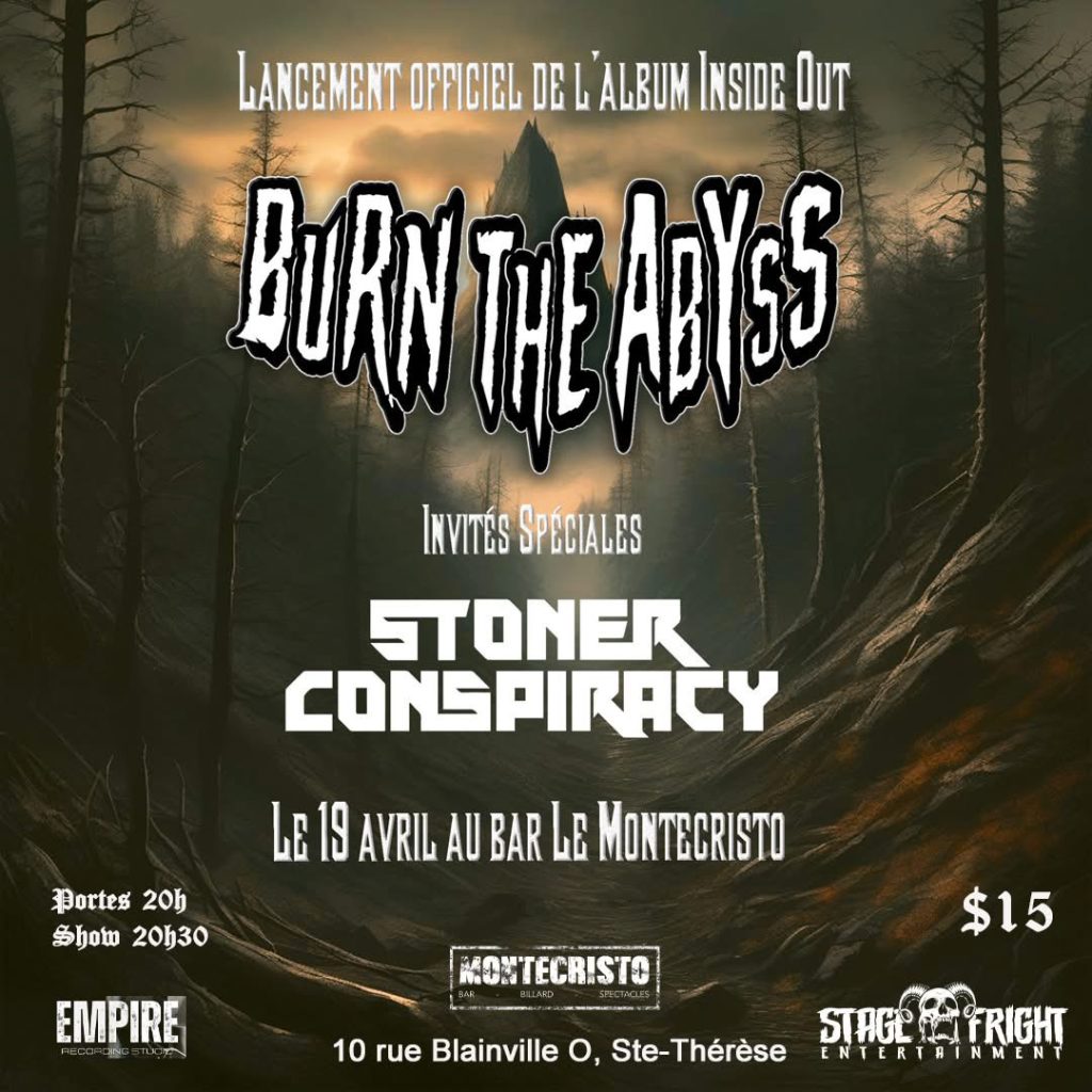BURN THE ABYSS STONER CONSPIRACY