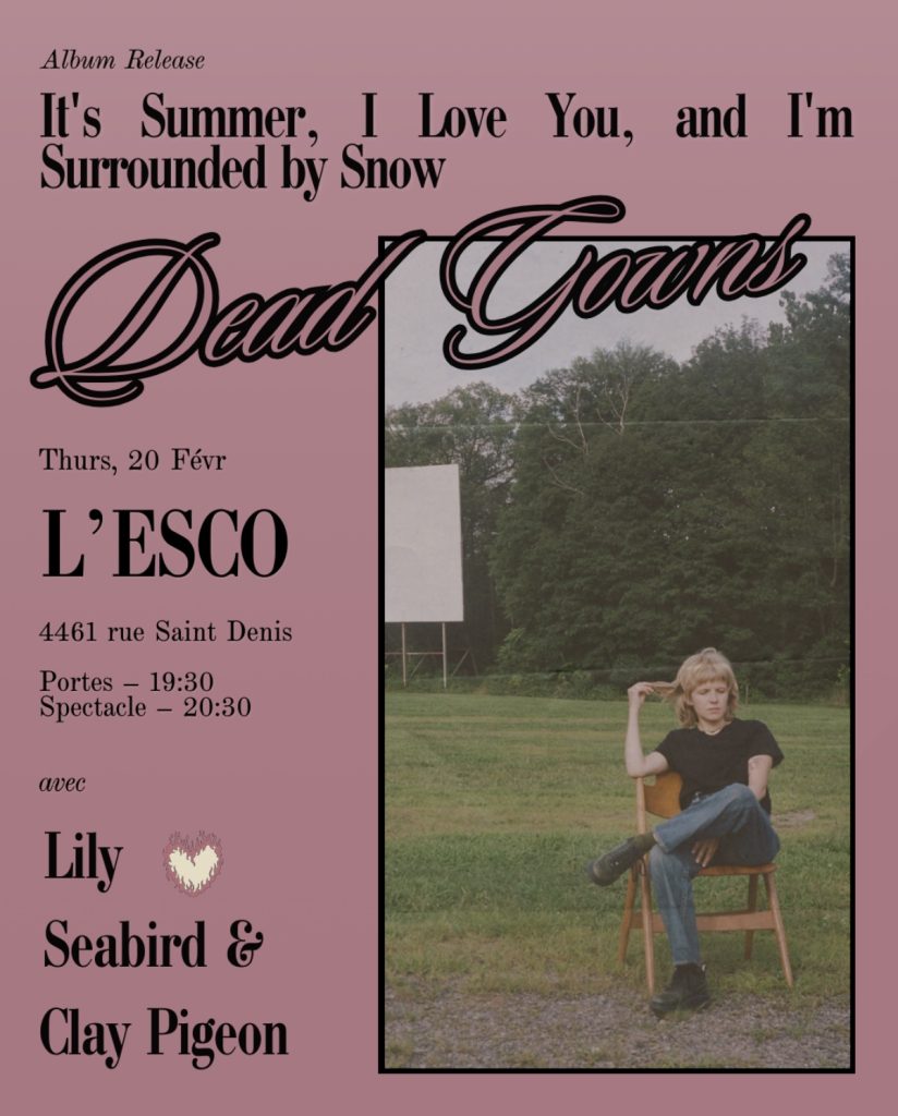 DEAD GOWNS LILY SEABIRD CLAY PIGEON
