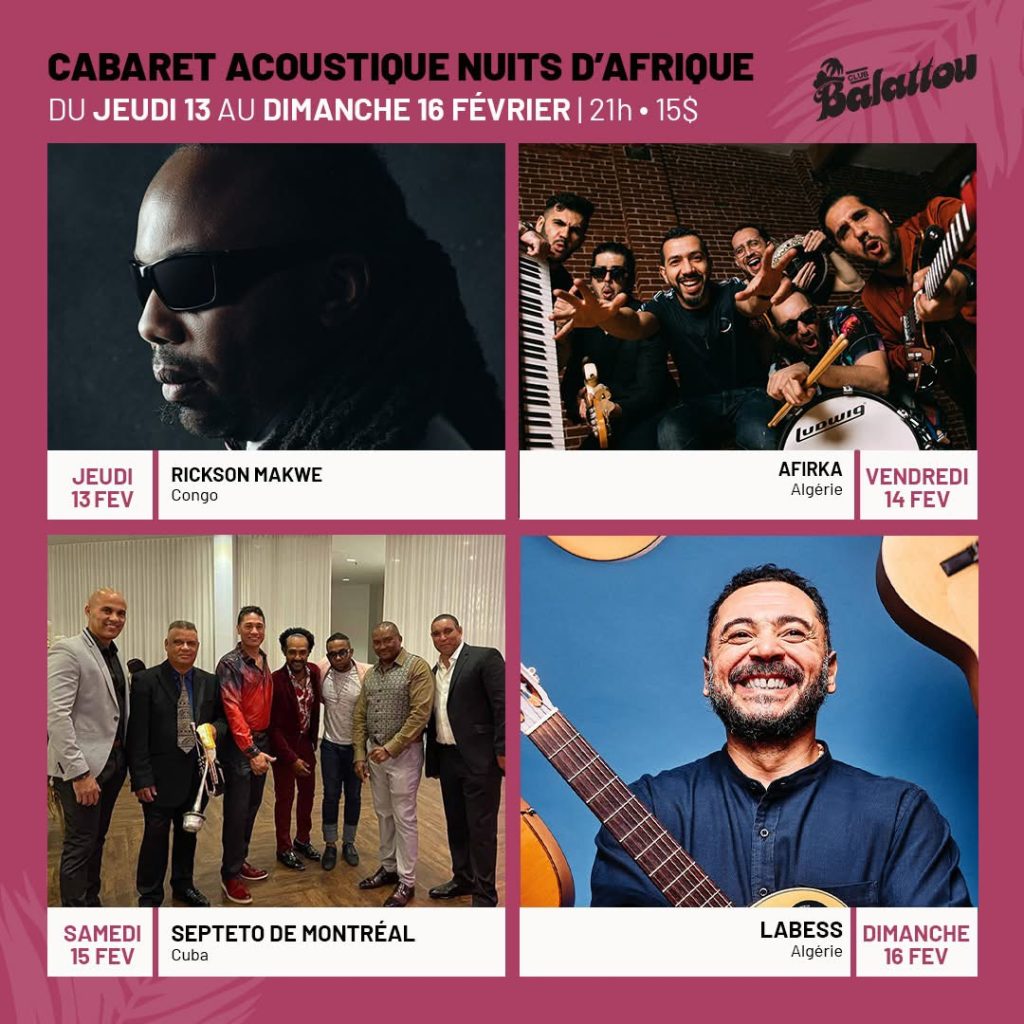RICKSON MAKWE AFRIKA SEPTETO DE MONTREAL LABESS