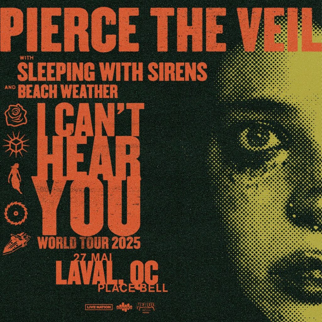 PIERCE THE VEIL SLEEPING WITH SIRENS BEACH WEATHER