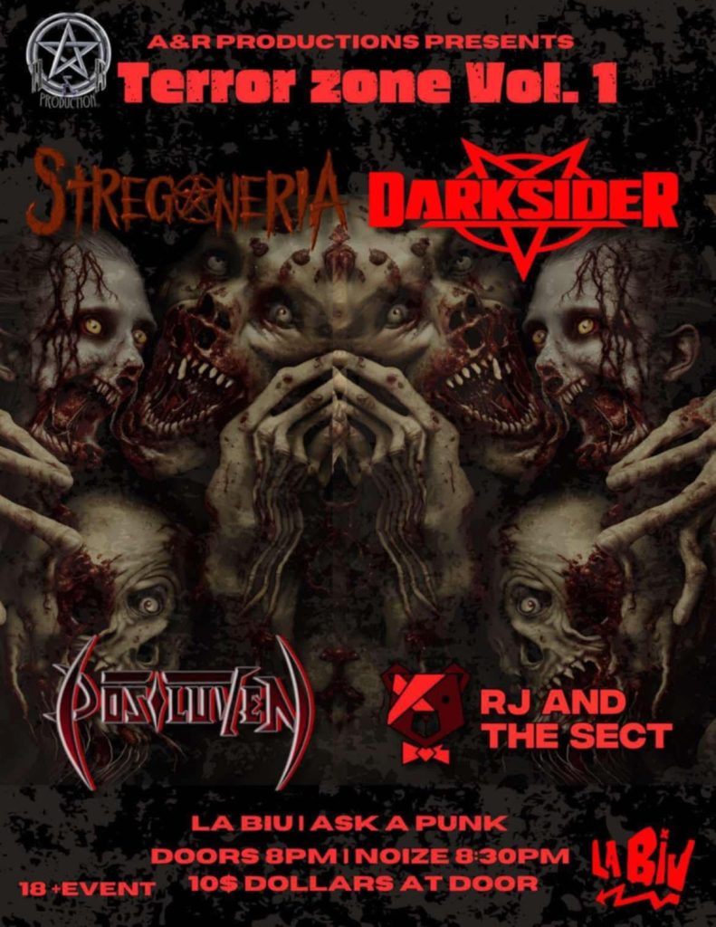 STREGONERIA DARKSIDER POSTLUVEN RJ AND THE SECT