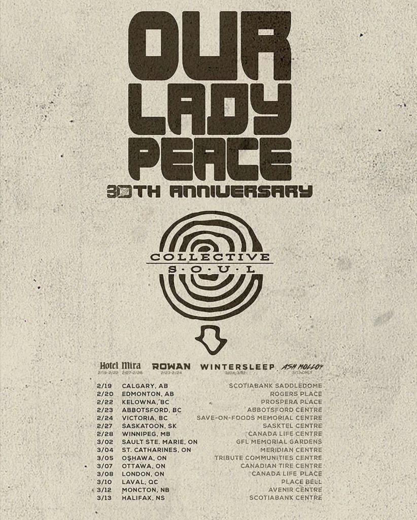 OUR LADY PEACE COLLECTIVE SOUL