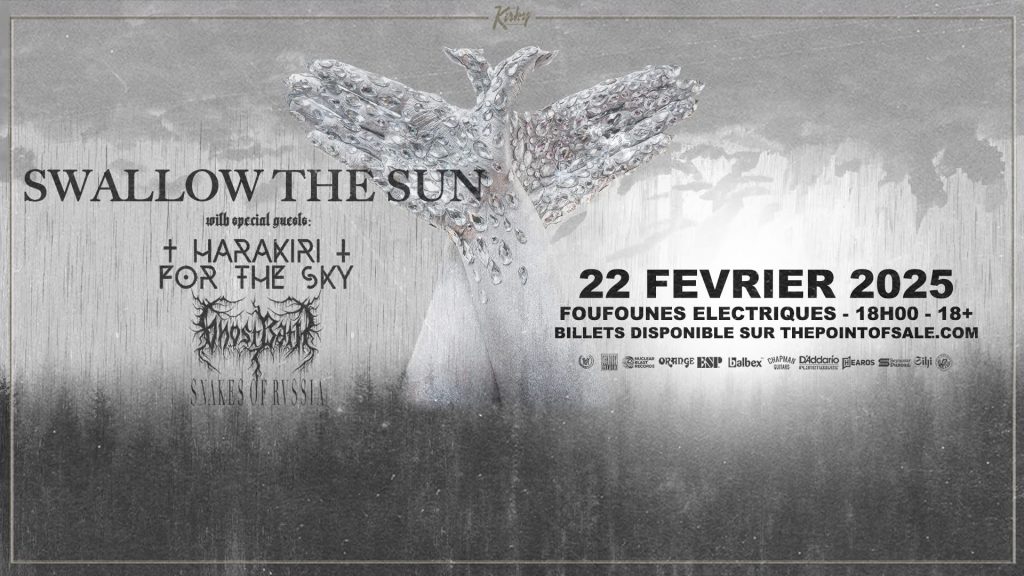 SWALLOW THE SUN HARAKIRI FOR THE SKY GHOST BATH SNAKES OF RUSSIA