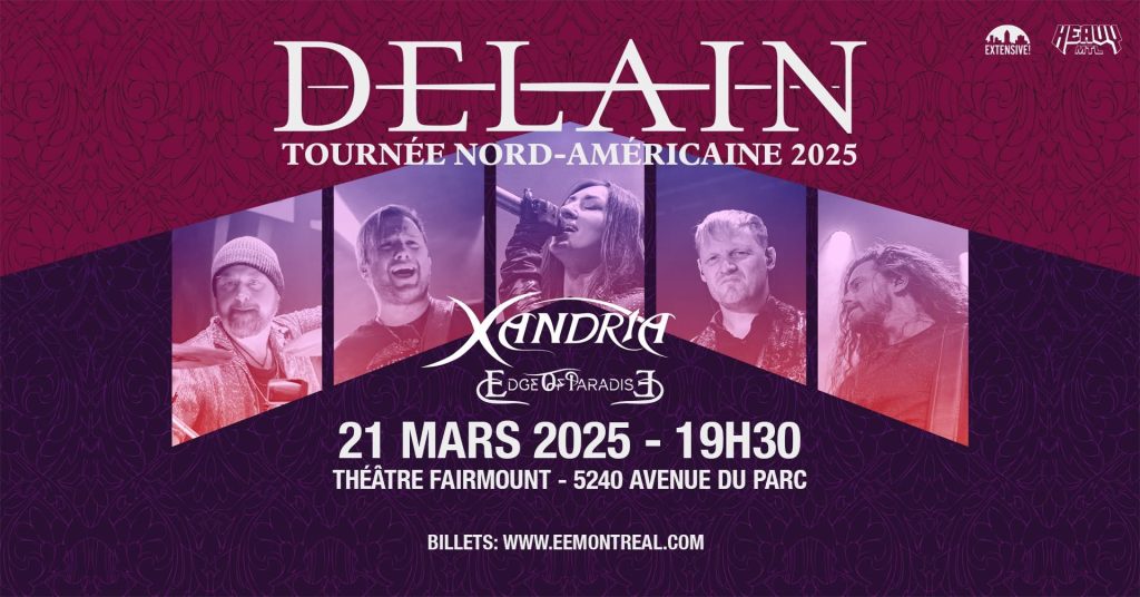 DELAIN XANDRIA EDGE OF PARADISE